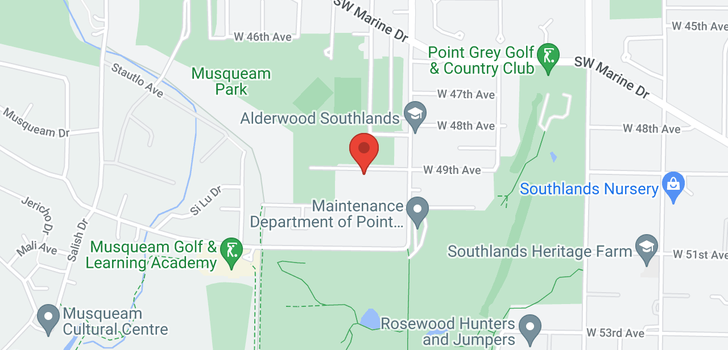 map of 3720 W 49TH AVENUE